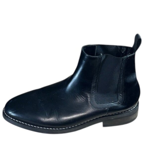 NEW Thursday Boot Co Duke Black Leather Chelsea Boots main image 4